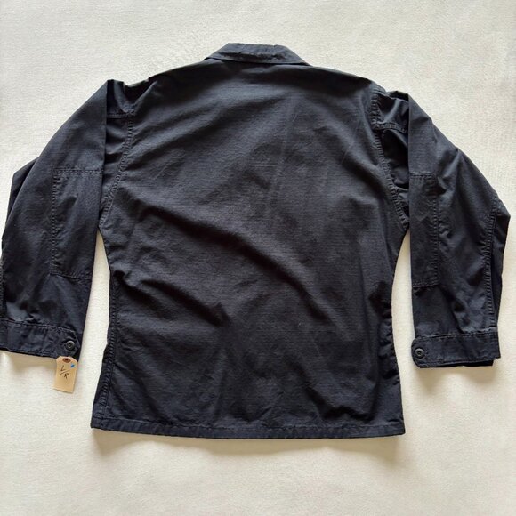 Vintage Men's Tru-Spec Black Tactical Utility Shirt Large Regular - Picture 9 of 14